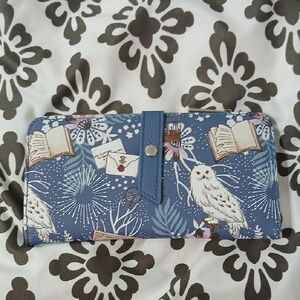 Blue Owl Print Wallet